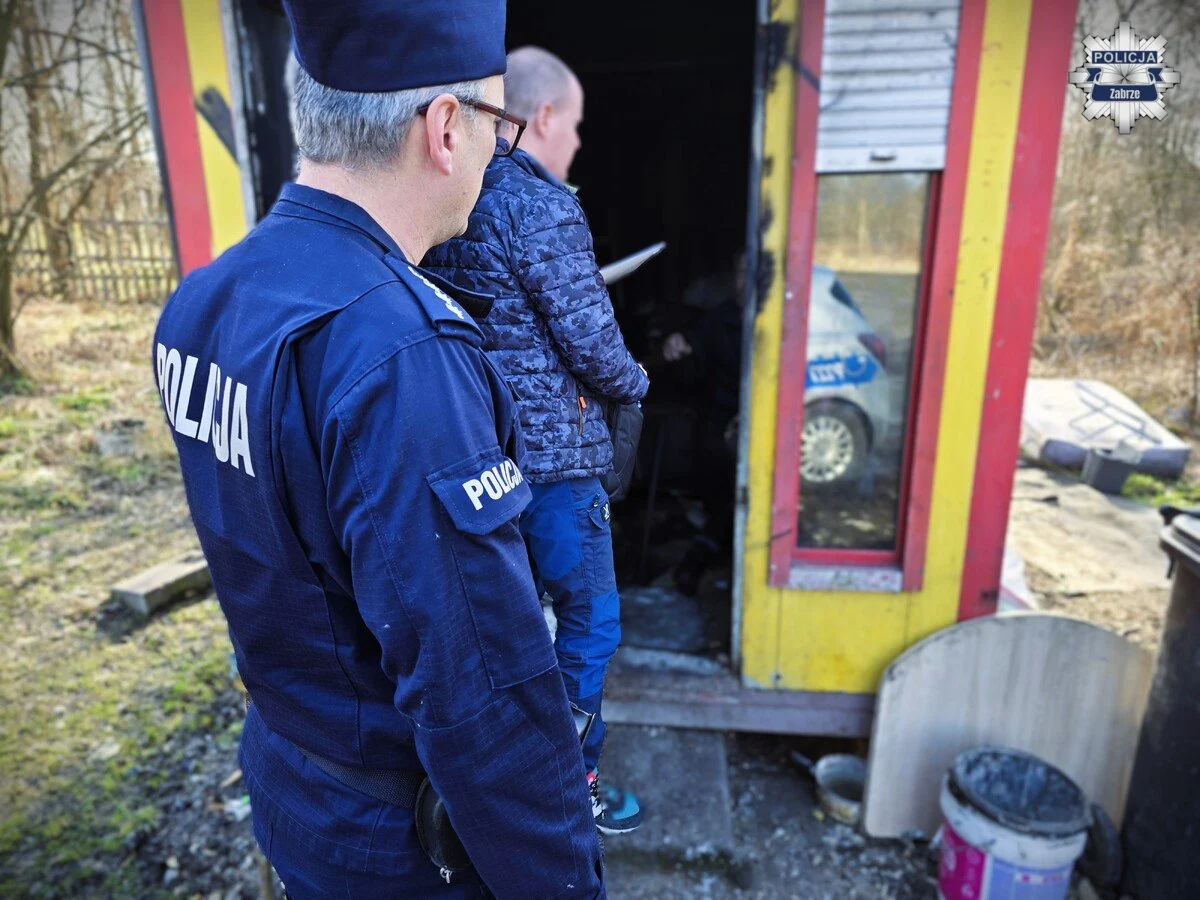 Razem liczyli osoby bezdomne w Zabrzu. Policja i MOPR apelują o pomoc / fot. KMP Zabrze