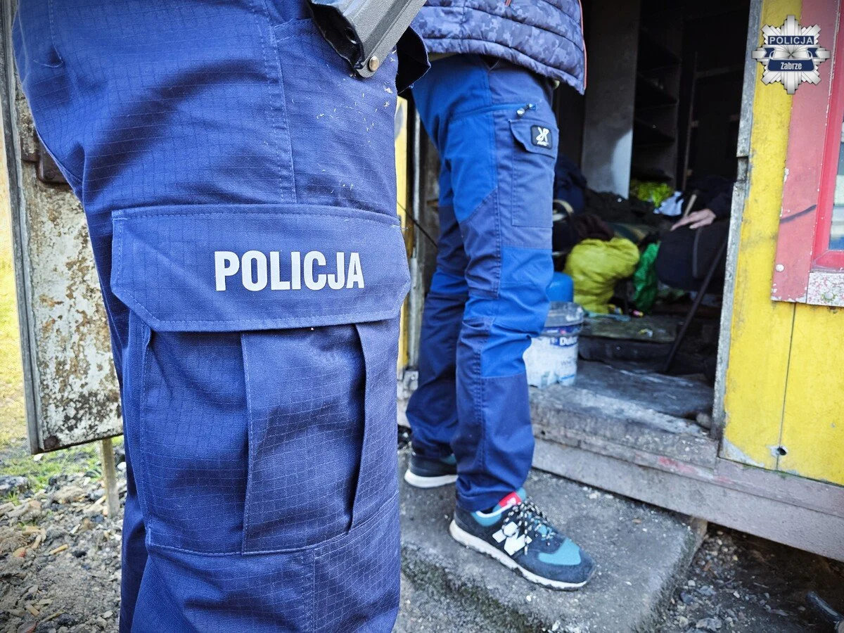 Razem liczyli osoby bezdomne w Zabrzu. Policja i MOPR apelują o pomoc / fot. KMP Zabrze