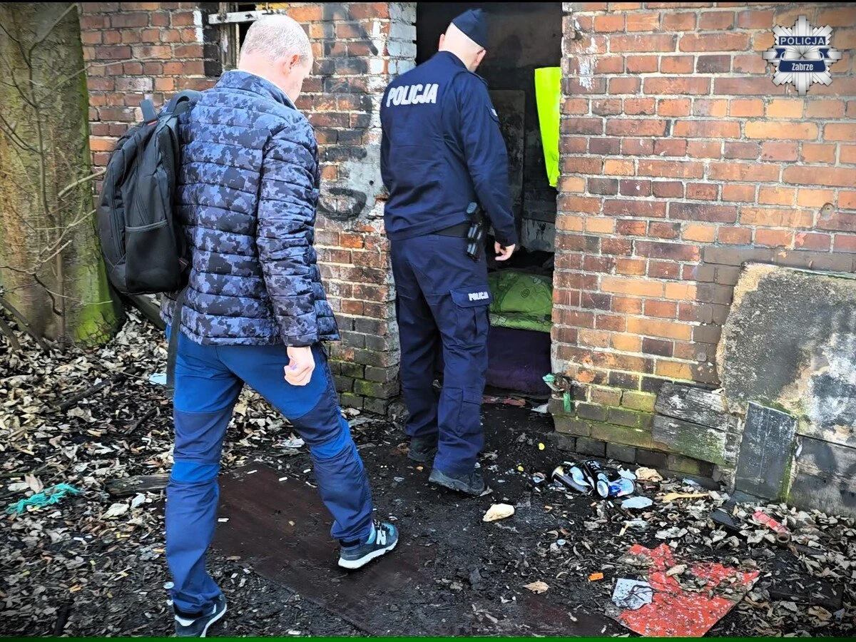 Razem liczyli osoby bezdomne w Zabrzu. Policja i MOPR apelują o pomoc / fot. KMP Zabrze