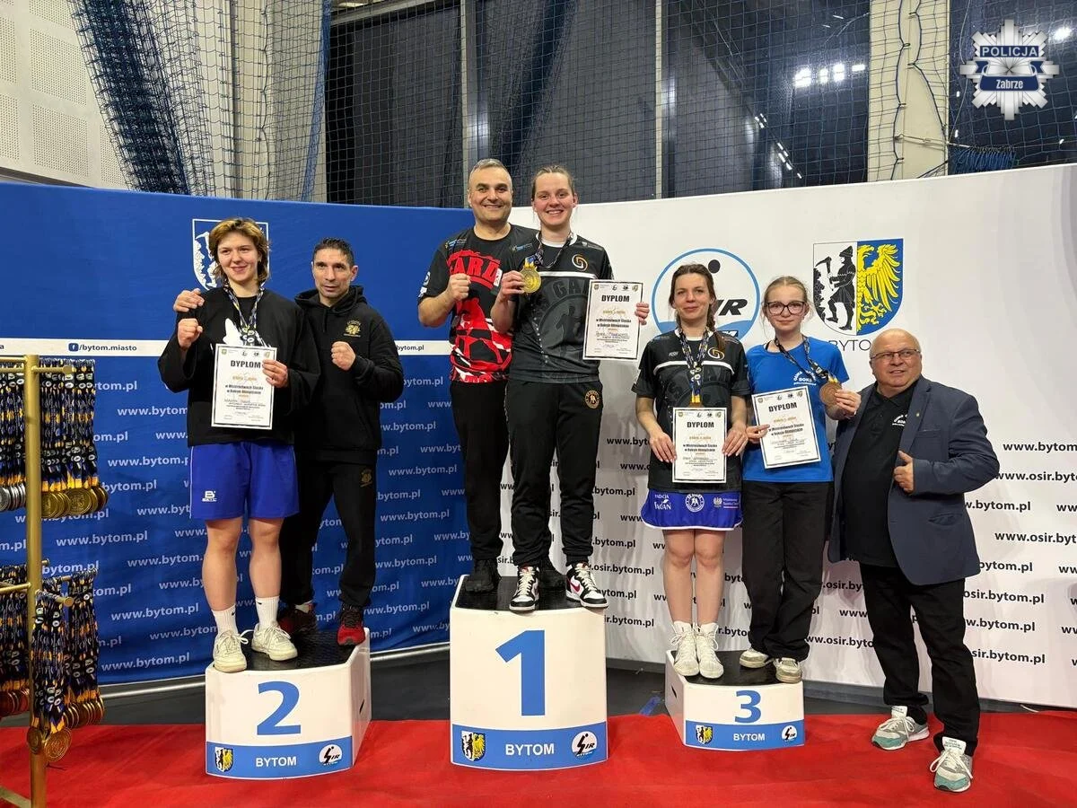 Policjantka z Zabrza mistrzynią Śląska w boksie. Złoto dla Małgorzaty Pępek