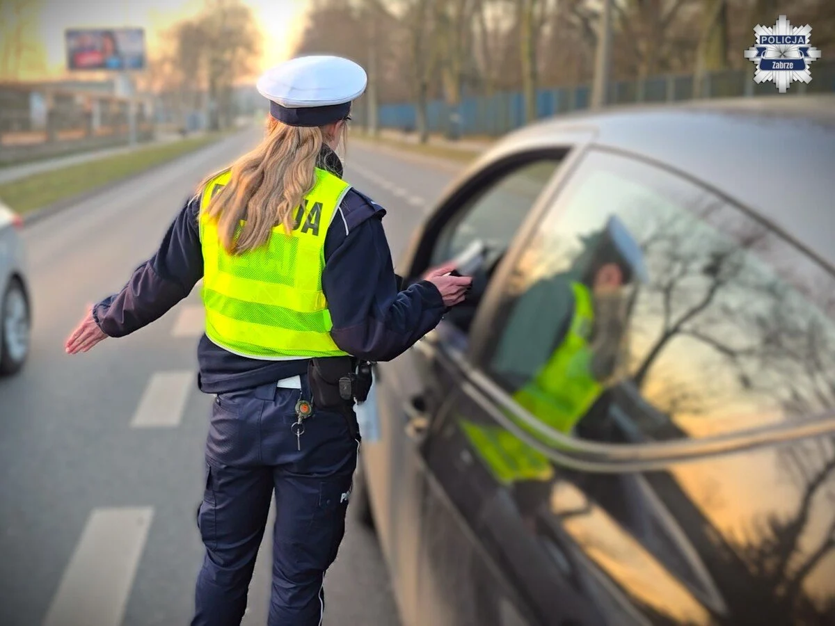 Ponad 1500 kontroli i jeden kierowca po alkoholu. Akcja „Trzeźwość” w Zabrzu