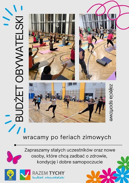 Zajęcia sportowe w Tychach: Powrót po feriach – sprawdź aktualny harmonogram / fot. MOSiR Tychy