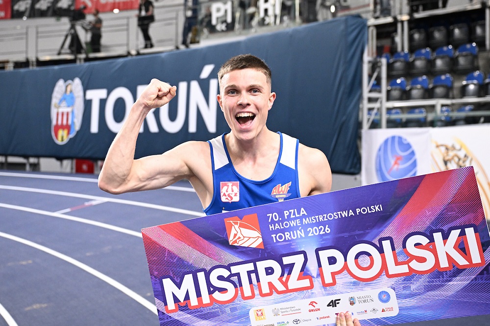 Piekary Śląskie mają mistrza! Maciej Wyderka zdobywa złoto na 800 m