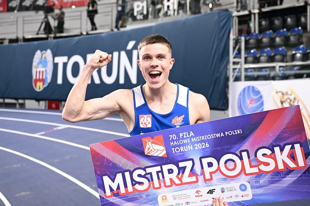 Piekary Śląskie mają mistrza! Maciej Wyderka zdobywa złoto na 800 m