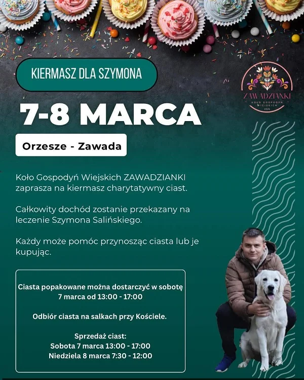 Kiermasz ciast i przedstawienie – pomoc dla Szymona w Orzeszu-Zawadzie! / fot. FB Mariusz Wojtanowicz- Radny Miasta Orzesze