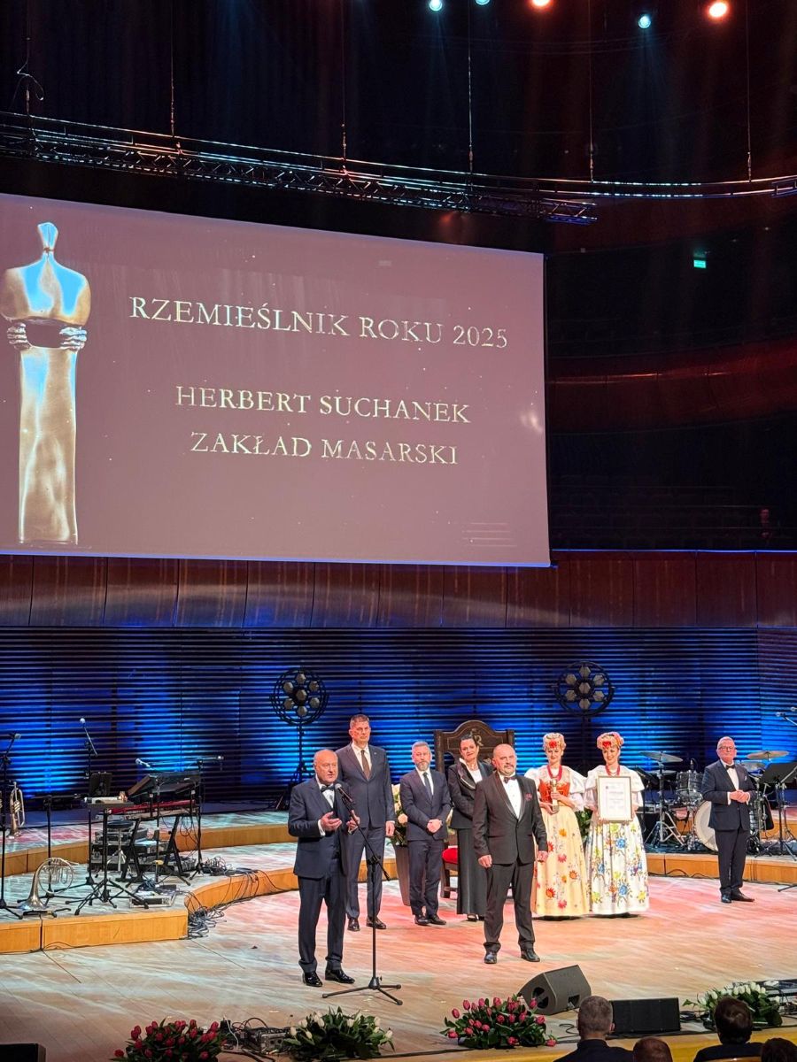 Sukces przedsiębiorcy z Pyskowic. Herbert Suchanek Rzemieślnikiem Roku / fot. UM Pyskowice FB