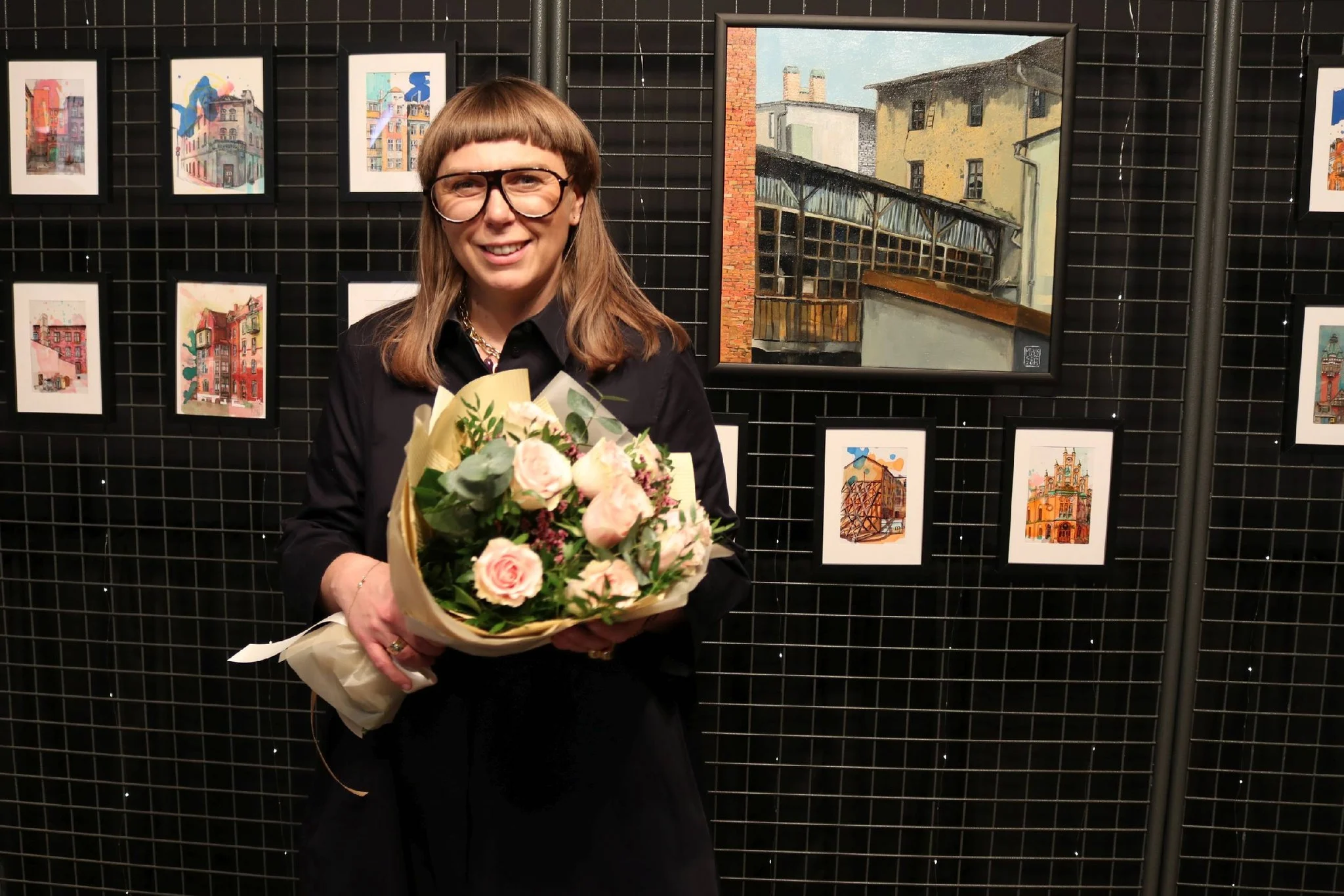 Wernisaż Małgorzaty Lukaszczyk w Piekarskiej Bibliotece