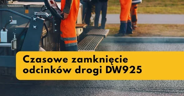 Czasowe zamknięcie drogi DW925 w Mikołowie. Zmiany w kursowaniu autobusów!
