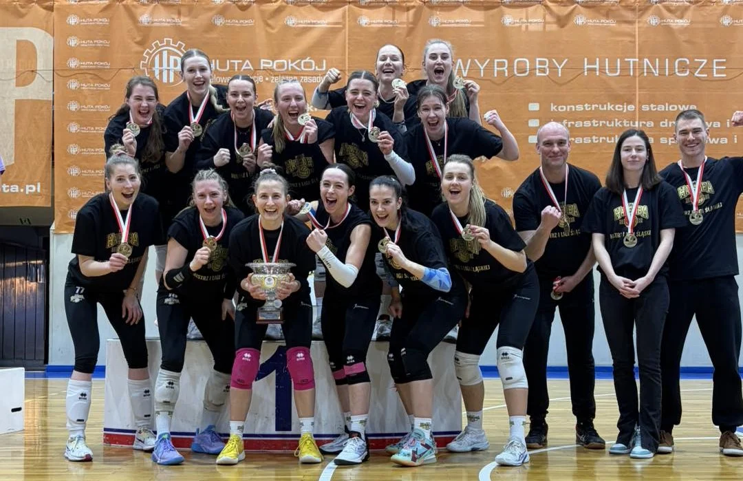 KPKS Halemba na szczycie – siatkarki zostały Mistrzyniami 1 Ligi Śląskiej!