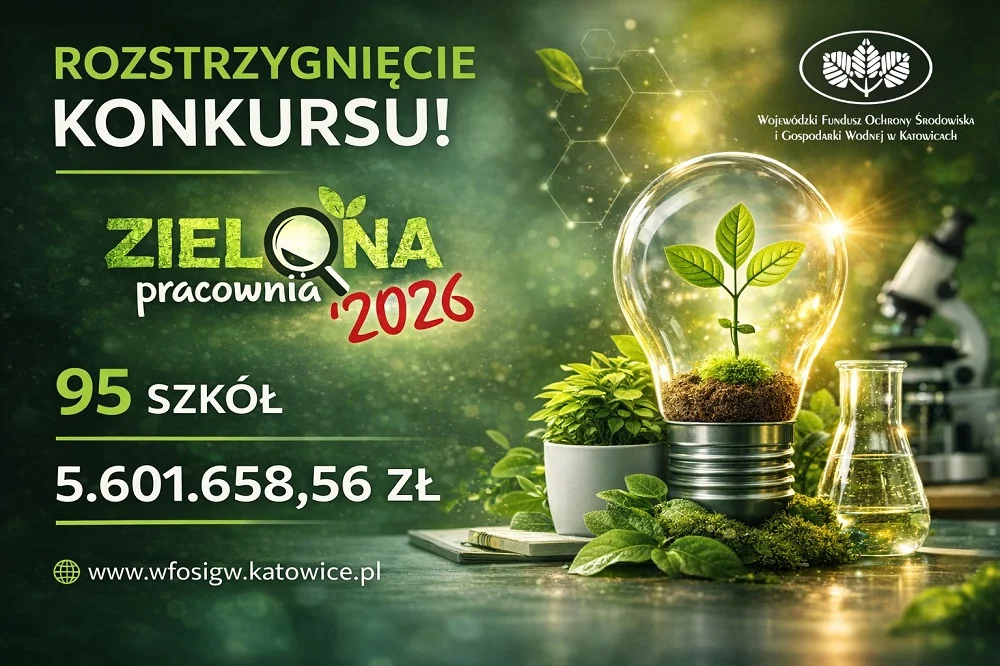 60 tysięcy złotych na nową pracownię ekologiczną w Piekarach Śląskich – EkoLab Brynica 11/19