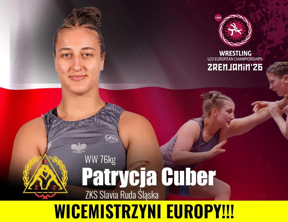 Rudzianka wicemistrzynią Europy w zapasach!