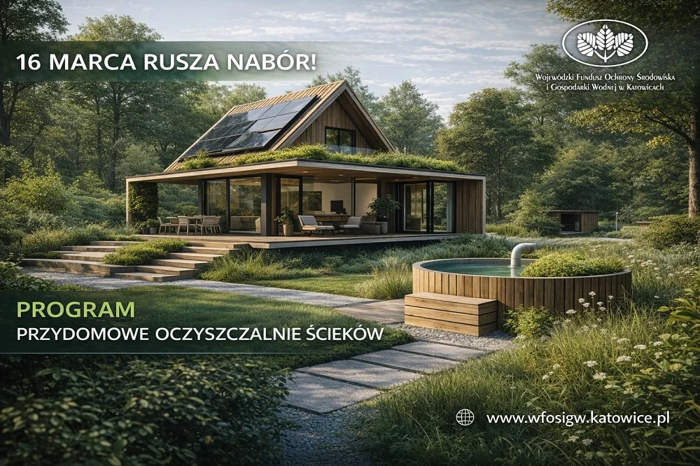 Do 8 000 zł na przydomową oczyszczalnię – nabór wniosków ruszył!