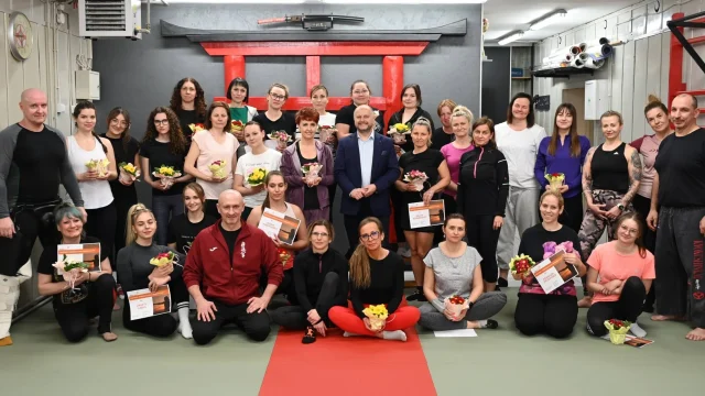 Zakończył się kurs samoobrony dla kobiet w Rudzie Śląskiej