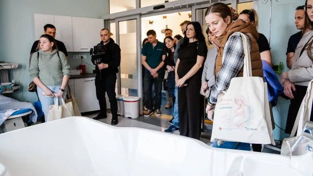 Dzień otwarty porodówki w Mikołowie. Przyszli rodzice mogli zajrzeć na oddział