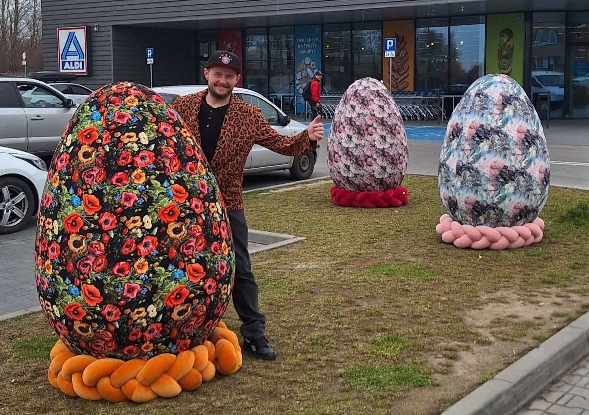 Wielkanocne ozdoby made in Bytom: MMHandmade stworzyło wielkanocne dekoracje dla Panova Park