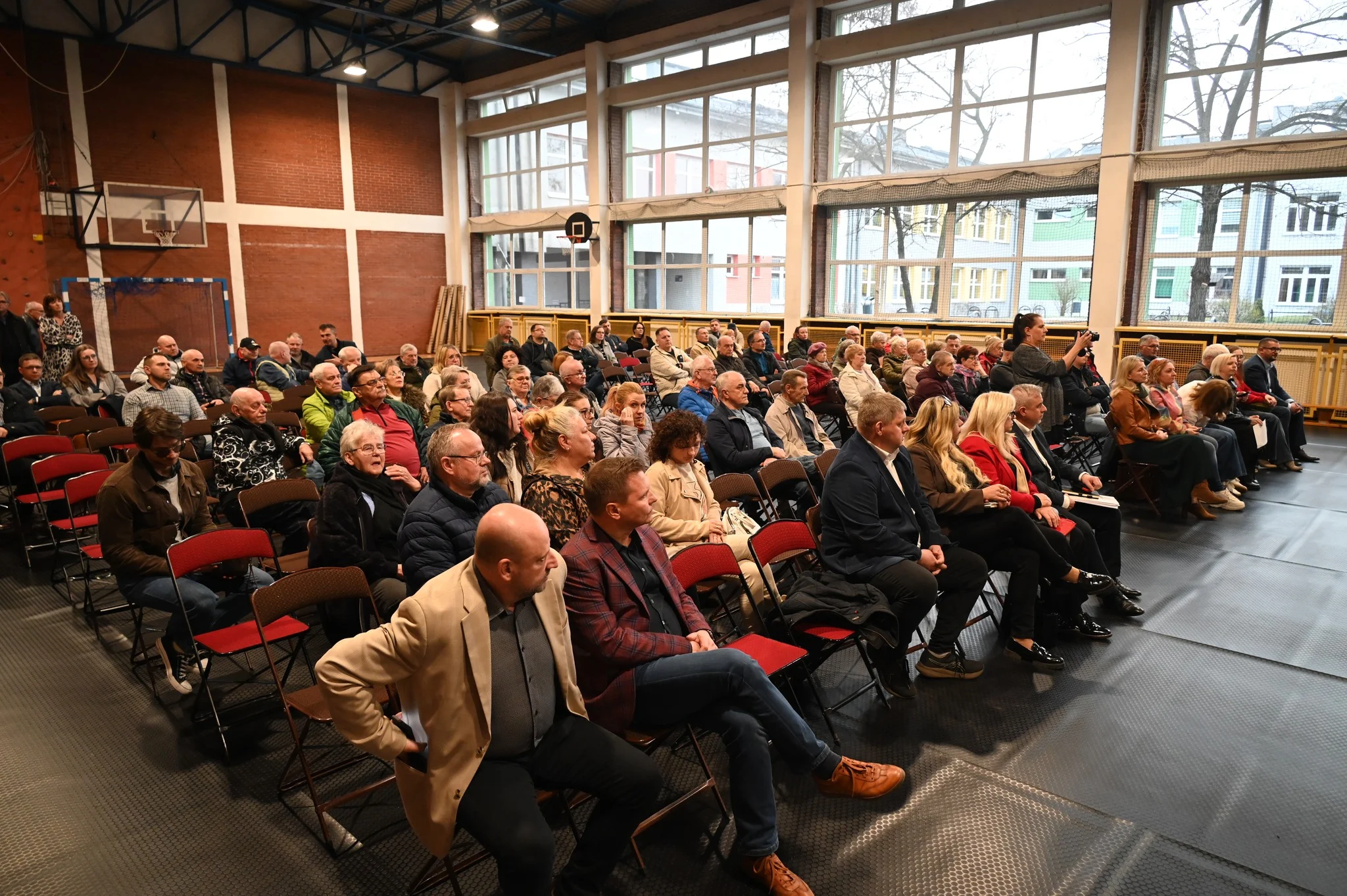 Spotkanie mieszkańców Rudy Śląskiej z przedstawicielami SRK na temat hałdy Pokój I