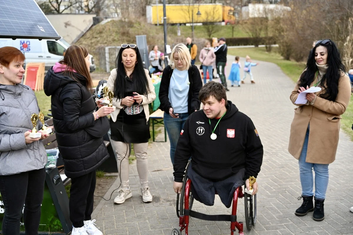 Bieg dla Michała w Chorzowie. Mieszkańcy ruszyli z pomocą na Amelungu / fot. UM Chorzów FB
