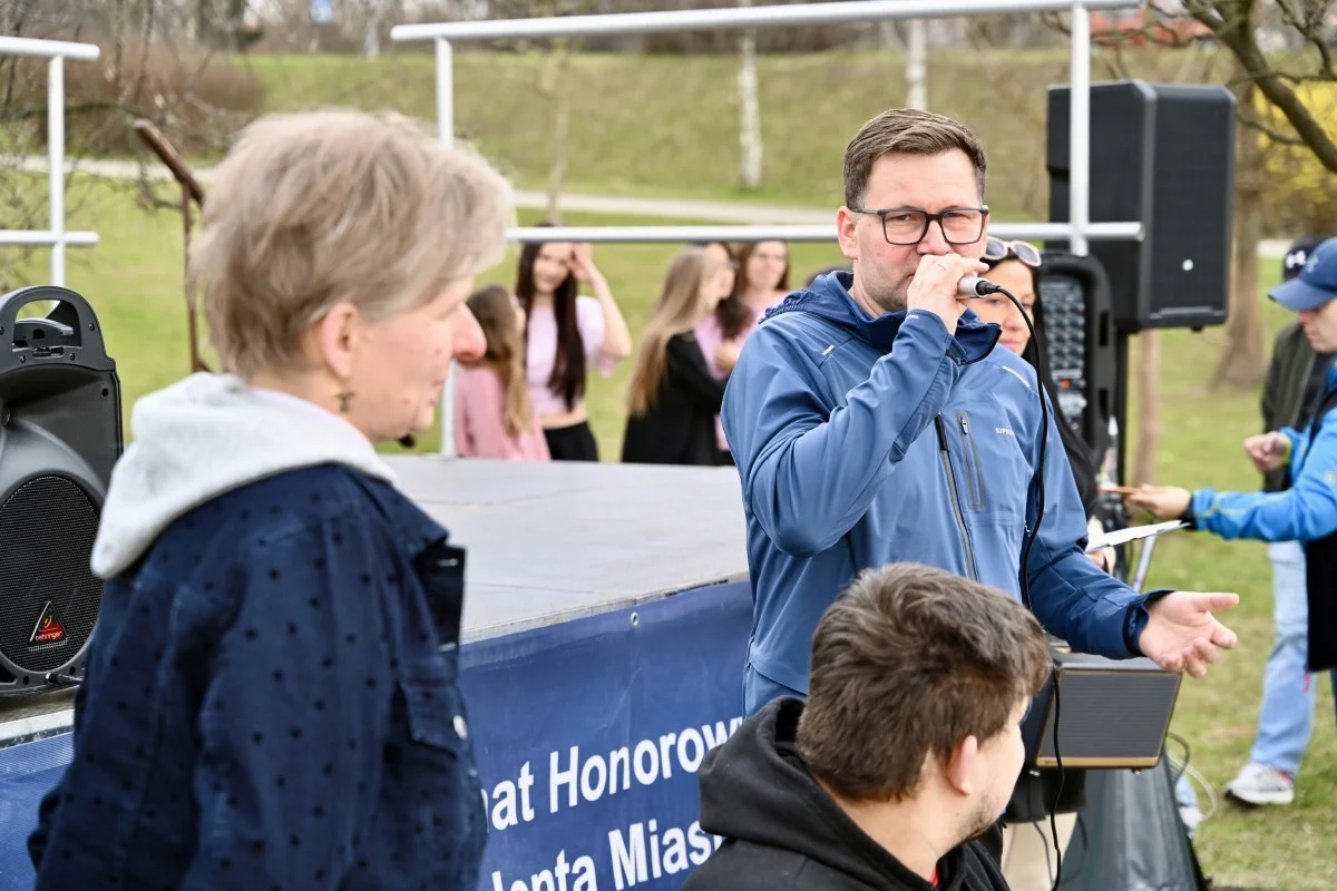 Bieg dla Michała w Chorzowie. Mieszkańcy ruszyli z pomocą na Amelungu / fot. UM Chorzów FB