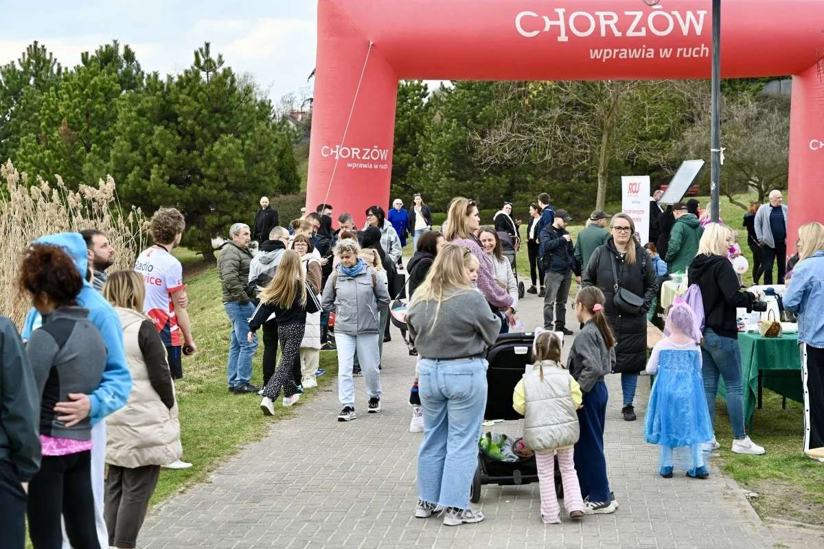Bieg dla Michała w Chorzowie. Mieszkańcy ruszyli z pomocą na Amelungu / fot. UM Chorzów FB