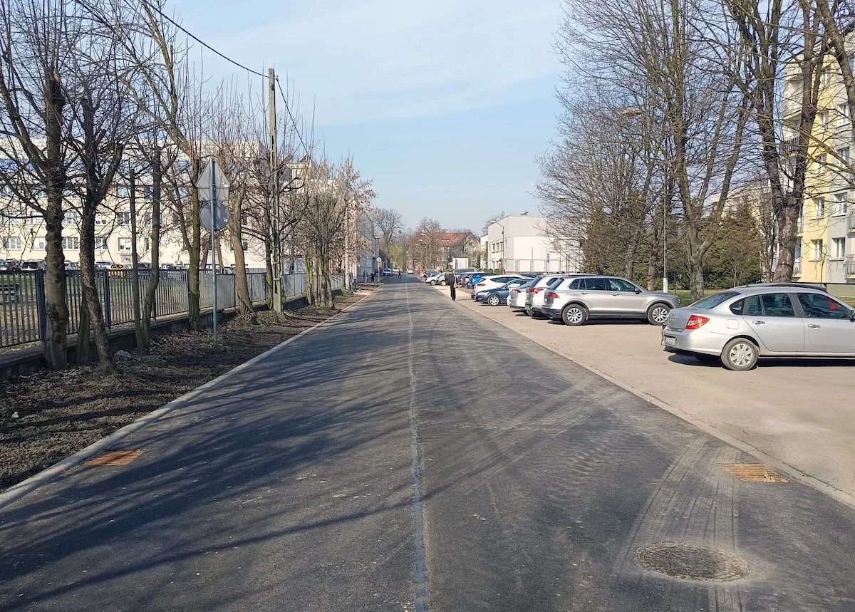 Ulica Wincentego Lipa w Rudzie Śląskiej ponownie otwarta dla kierowców