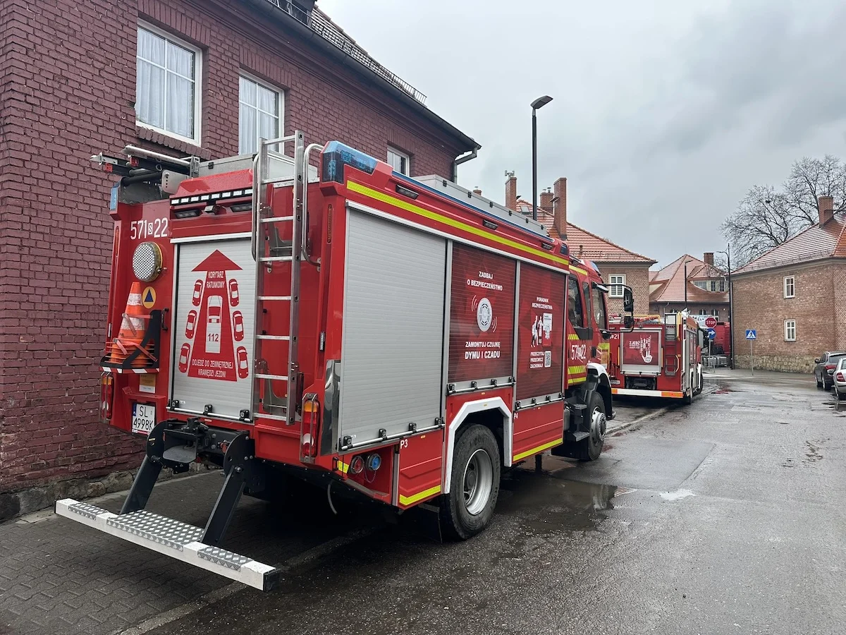 Strażacy ćwiczyli w Muzeum Miejskim w Rudzie Śląskiej. Tak przygotowują się do działań w zabytkowych obiektach