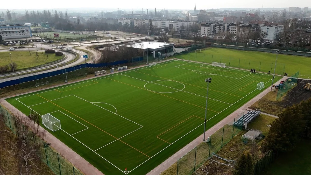 Hala pneumatyczna na Kresach coraz bliżej. Obiekt ma być gotowy w czerwcu / fot. MORiS Chorzów FB