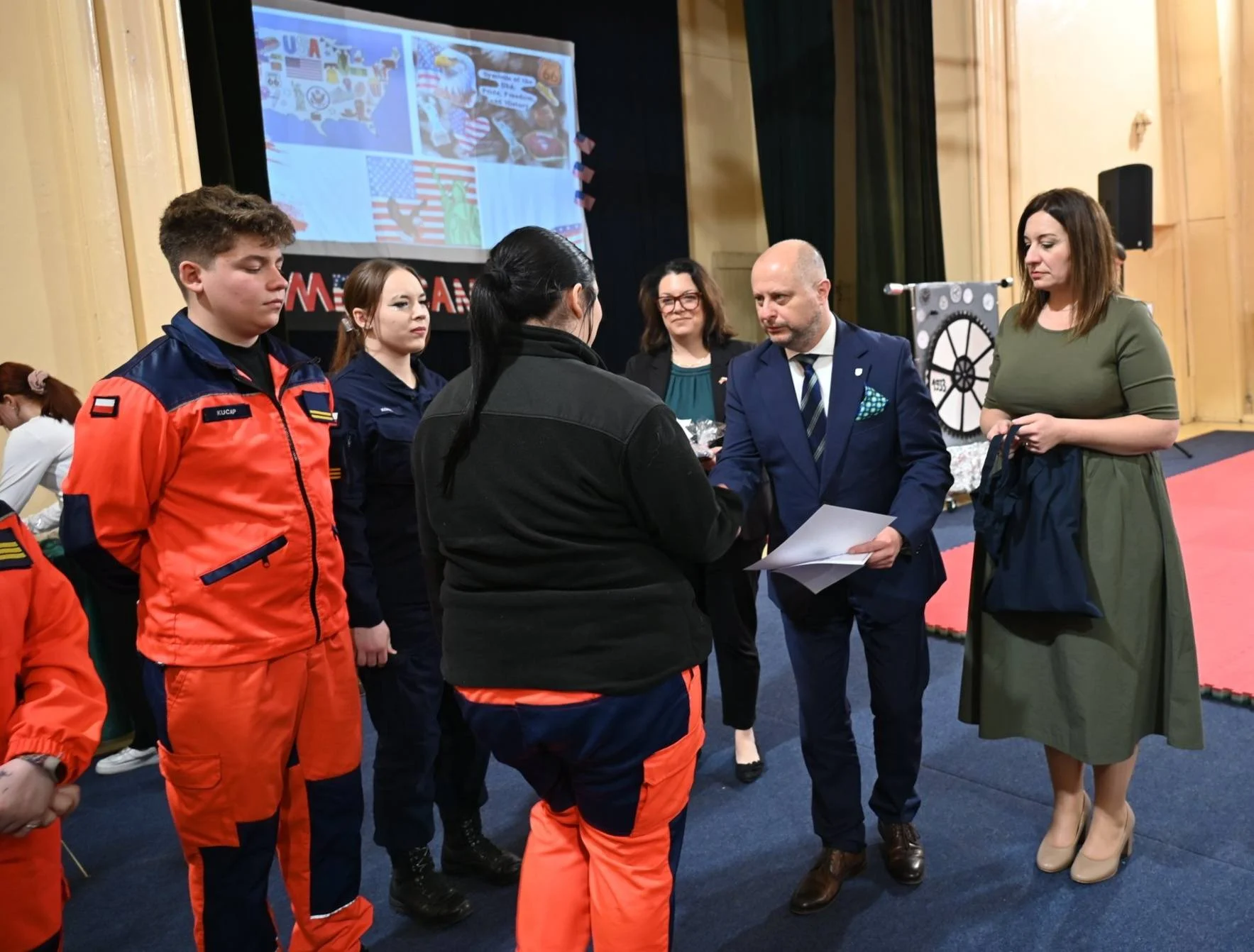 Finał Dni Amerykańskich w IV LO w Rudzie Śląskiej / fot. UM Ruda Śląska