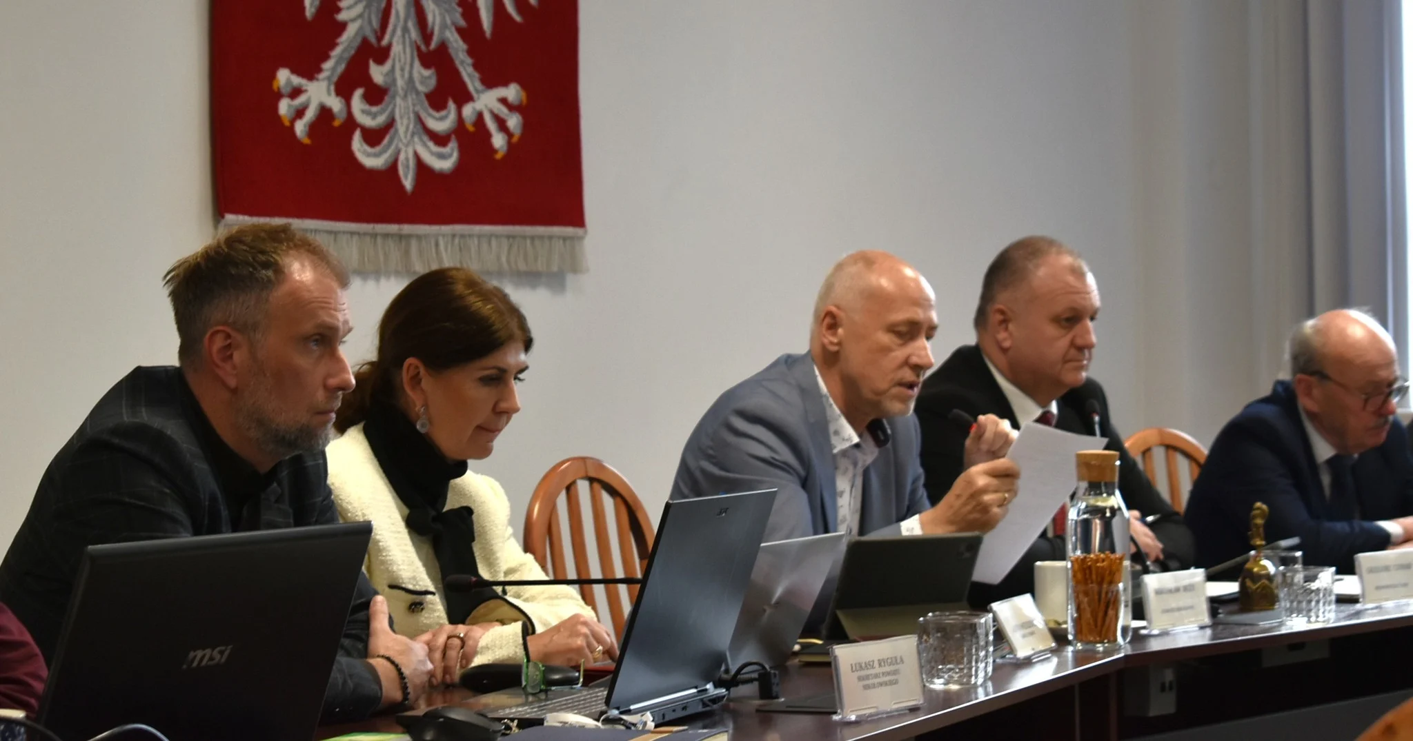 Sesja o bezpieczeństwie w Powiecie Mikołowskim / fot. Aktualności Powiatu Mikołowskiego