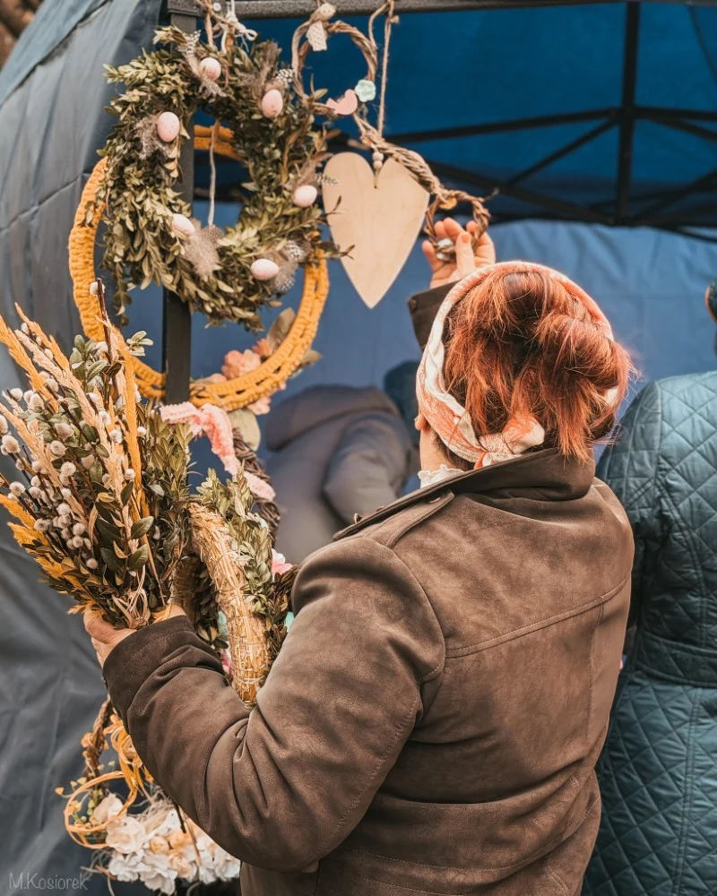 Chłód nie przeszkodził zabawie! Pyskowice świętowały na Jarmarku Wielkanocnym / fot. UM Pyskowice FB
