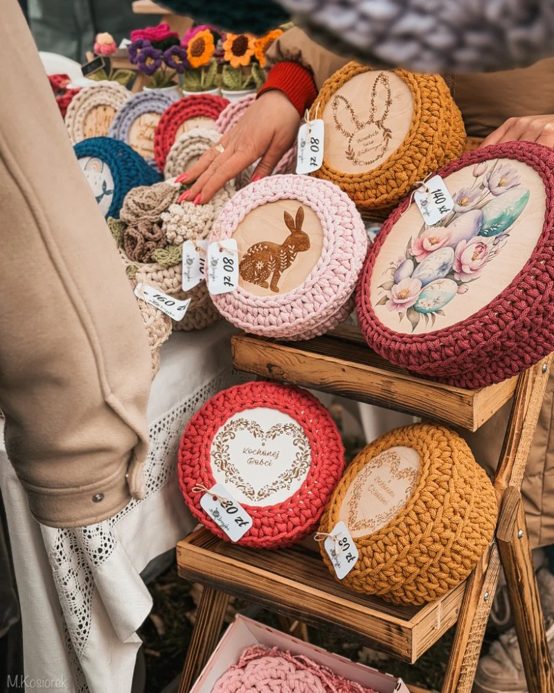 Chłód nie przeszkodził zabawie! Pyskowice świętowały na Jarmarku Wielkanocnym / fot. UM Pyskowice FB