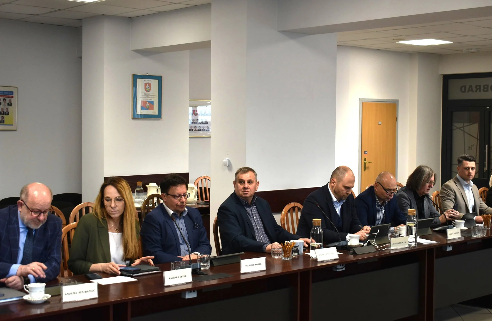 Sesja o bezpieczeństwie w Powiecie Mikołowskim / fot. Aktualności Powiatu Mikołowskiego