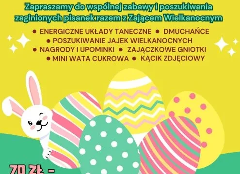 Tańczący Zajączek i Wielkie Polowanie w Świętochłowicach. Wielkanocne wydarzenie dla dzieci