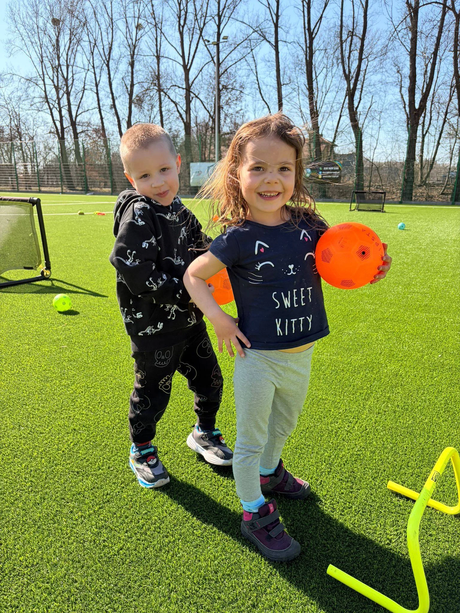 Darmowe zajęcia sportowe dla dzieci na Orliku przy Hallera / fot. UM Ruda Śląska