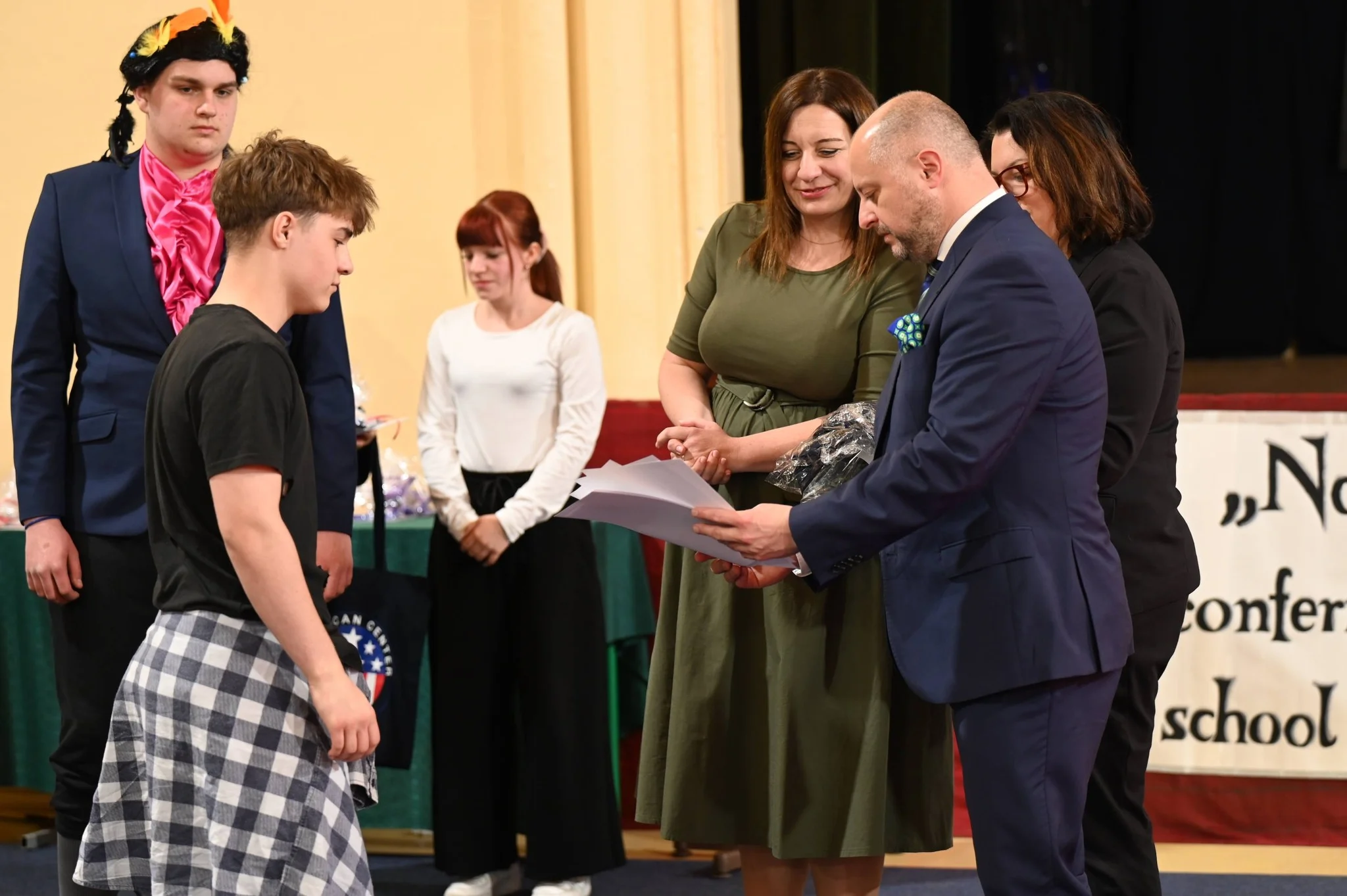 Finał Dni Amerykańskich w IV LO w Rudzie Śląskiej / fot. UM Ruda Śląska