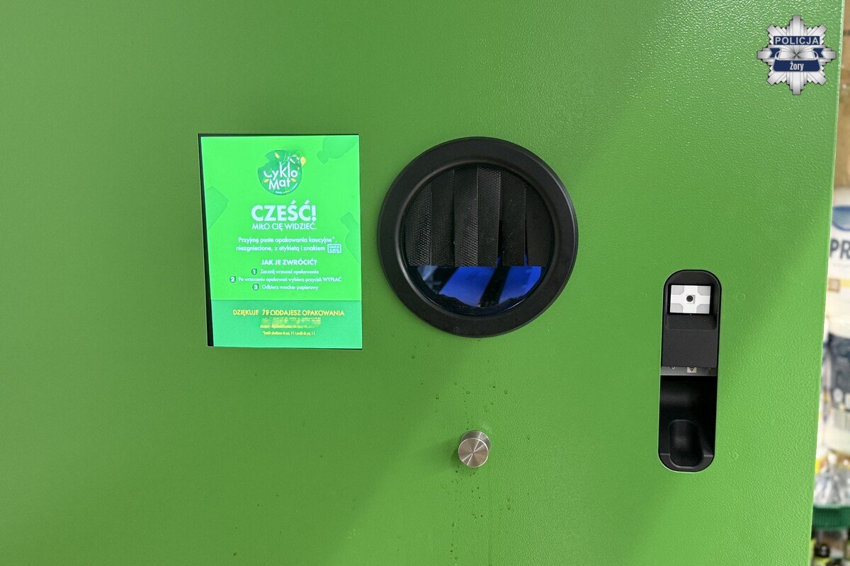 Włamanie do butelkomatu w Żorach! Wartość łupu symboliczna, konsekwencje poważne