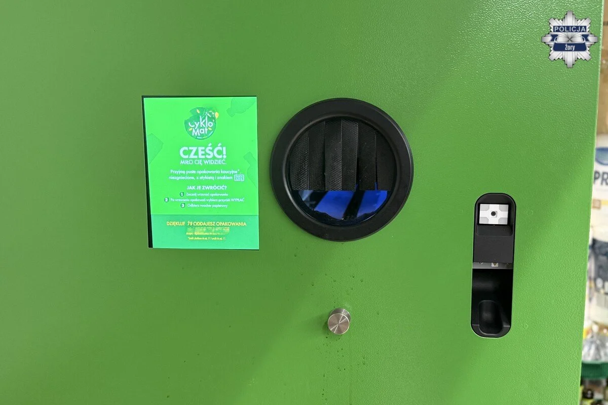 Włamanie do butelkomatu w Żorach! Wartość łupu symboliczna, konsekwencje poważne