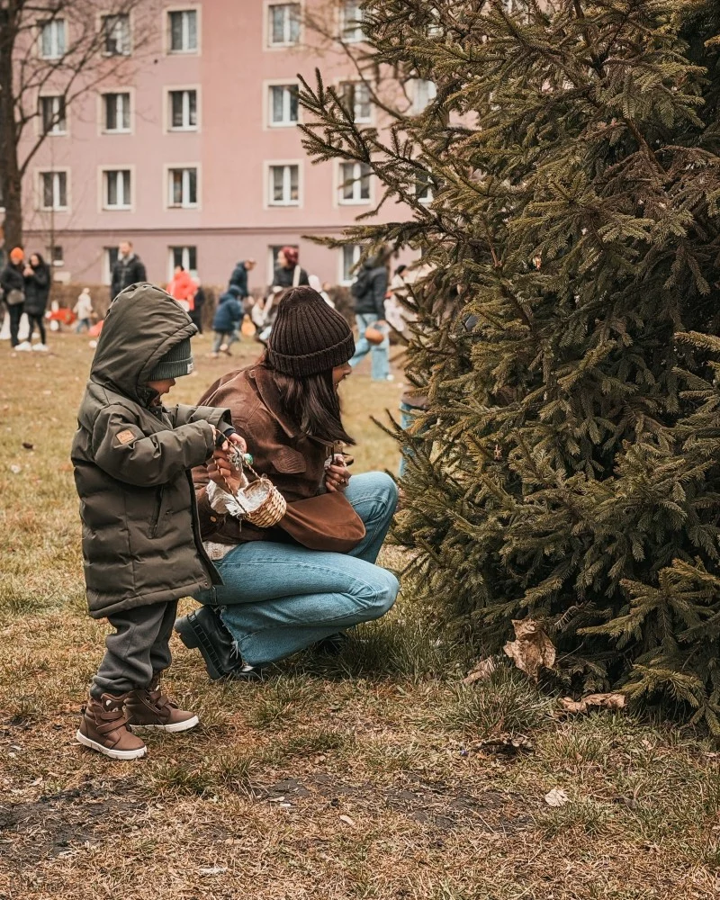 Chłód nie przeszkodził zabawie! Pyskowice świętowały na Jarmarku Wielkanocnym / fot. UM Pyskowice FB