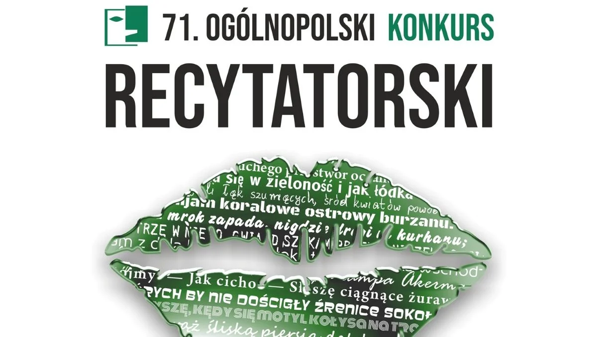 Ogólnopolski Konkurs Recytatorski – eliminacje miejskie. Zgłoszenia tylko do 20 marca!