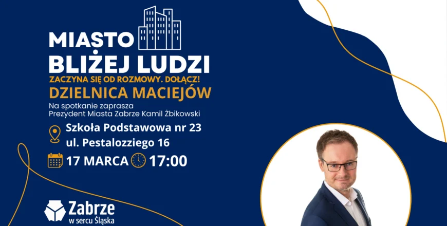 Prezydent Zabrza spotka się z mieszkańcami Maciejowa