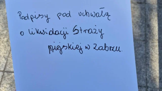 Chcą likwidacji Straży Miejskiej, podpisy złożone. Co zrobi miasto?