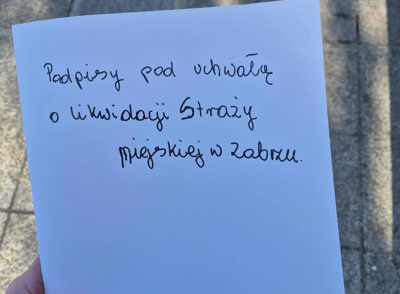 Chcą likwidacji Straży Miejskiej, podpisy złożone. Co zrobi miasto?