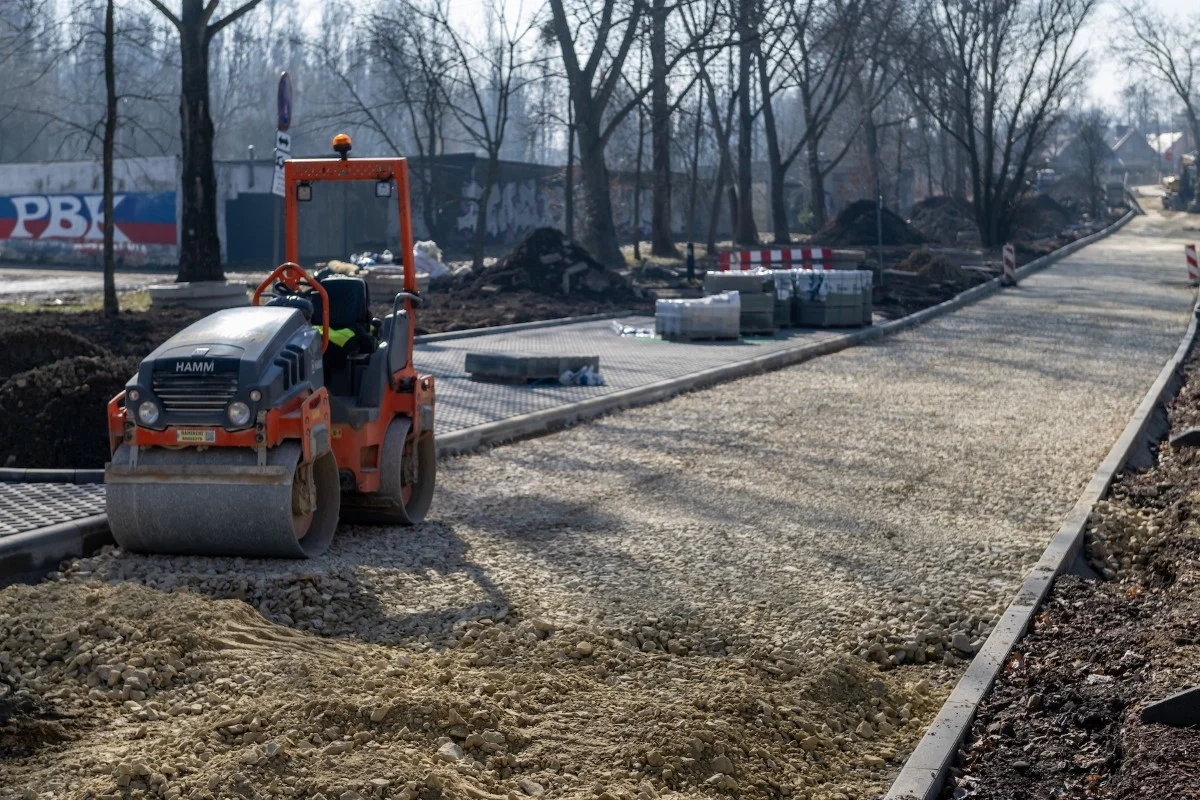 Przebudowa ul. Nickla postępuje