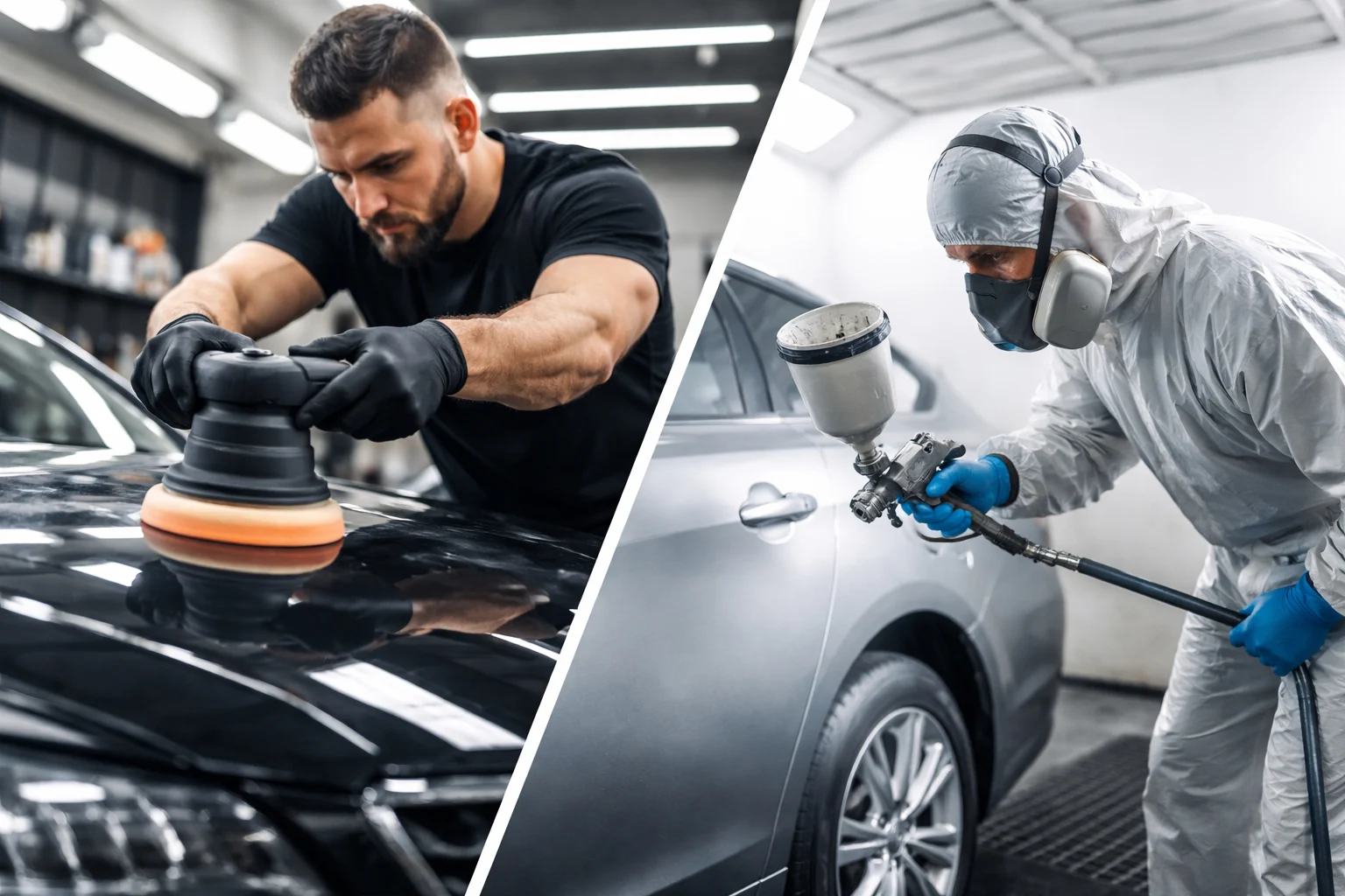 Detailing czy lakiernik – gdzie usunąć rysy z auta?