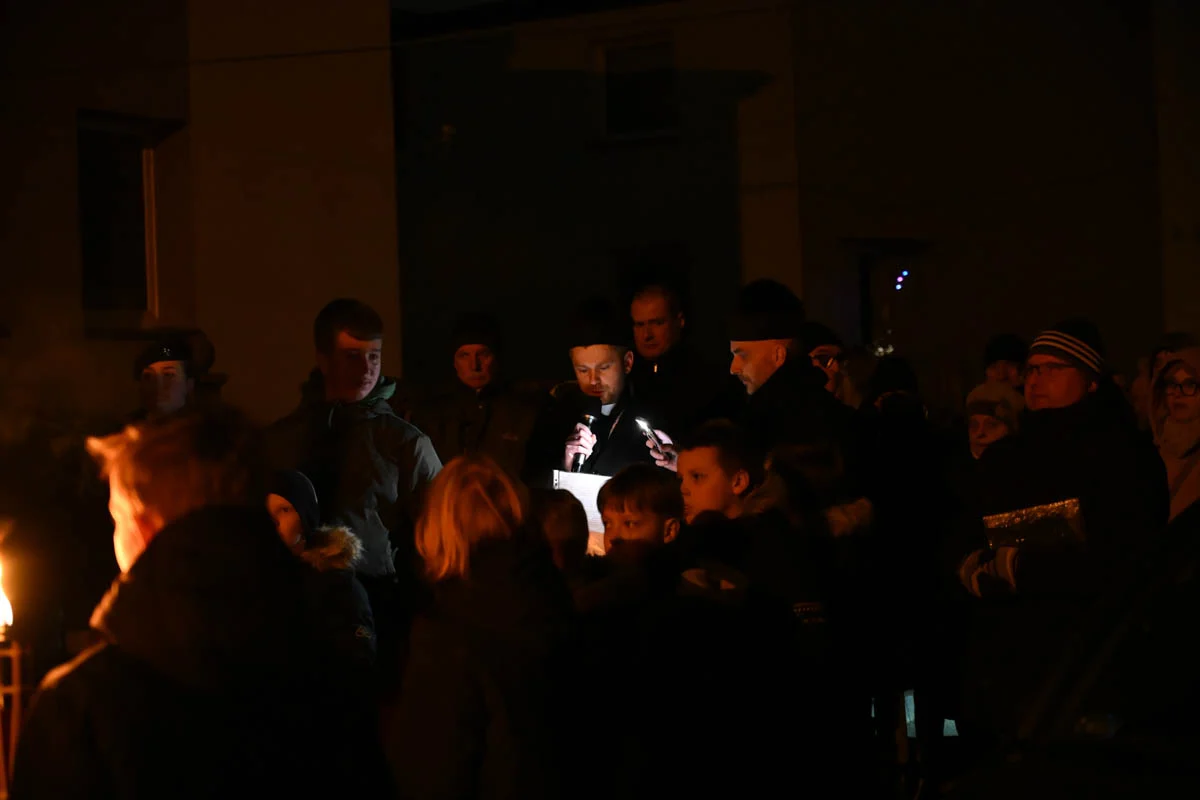 Wierni przeszli w Drogach Krzyżowych ulicami Rudy Śląskiej / fot. Marek Faber