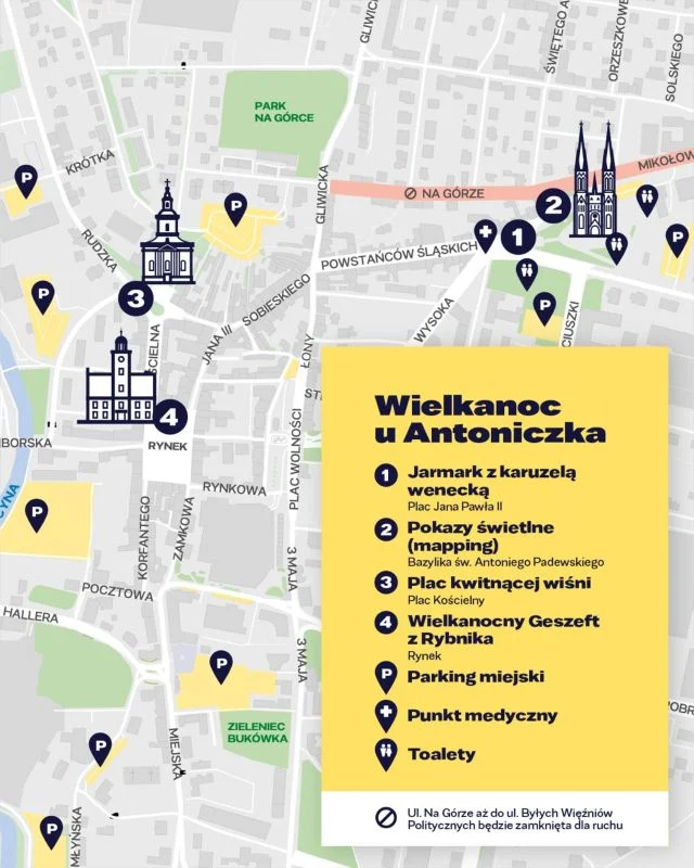 Jarmark przy bazylice już od 27 marca. Sprawdź parkingi i utrudnienia dla kierowców