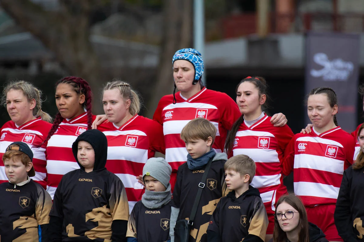 Debiut Kadry Narodowej Rugby XV Kobiet w Rudzie Śląskiej. W składzie zawodniczka Diablic! / fot. Krzysztof Faber