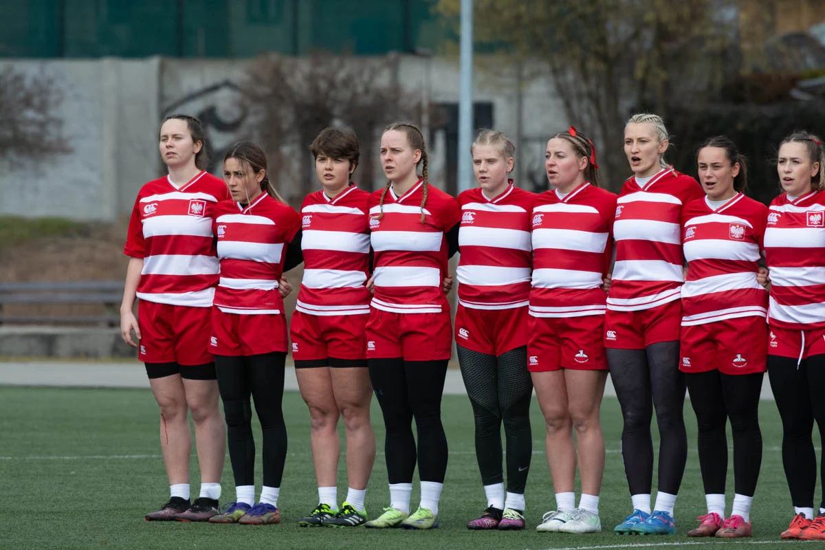 Debiut Kadry Narodowej Rugby XV Kobiet w Rudzie Śląskiej. W składzie zawodniczka Diablic! / fot. Krzysztof Faber