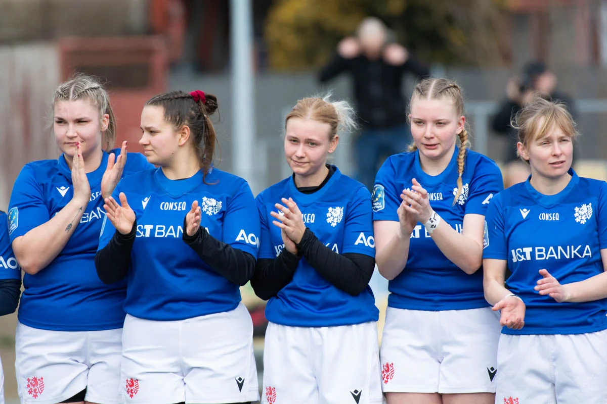 Debiut Kadry Narodowej Rugby XV Kobiet w Rudzie Śląskiej. W składzie zawodniczka Diablic! / fot. Krzysztof Faber