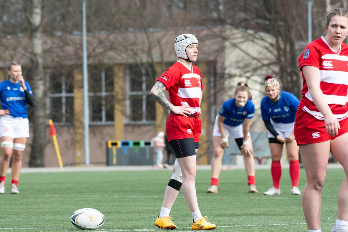Debiut Kadry Narodowej Rugby XV Kobiet w Rudzie Śląskiej. W składzie zawodniczka Diablic! / fot. Krzysztof Faber