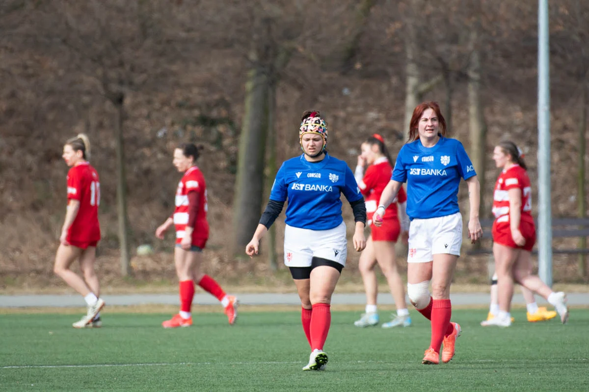 Debiut Kadry Narodowej Rugby XV Kobiet w Rudzie Śląskiej. W składzie zawodniczka Diablic! / fot. Krzysztof Faber